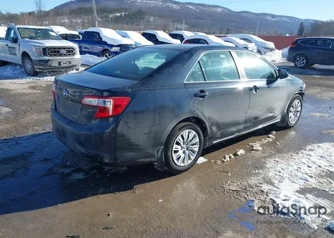 2012 Toyota Camry Le z USA, uszkodzony, nr VIN 4T4BF1FK6CR229187